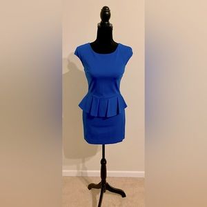 Royal blue dress. Express. Size 2